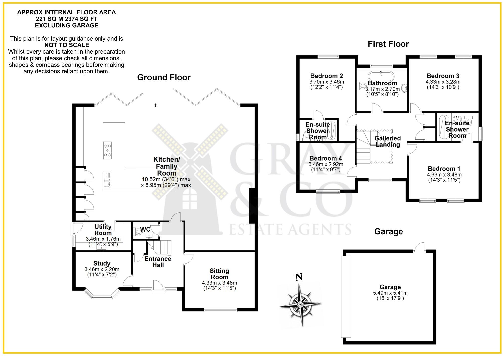 High Garrett, Braintree, Essex, CM7 floorplan