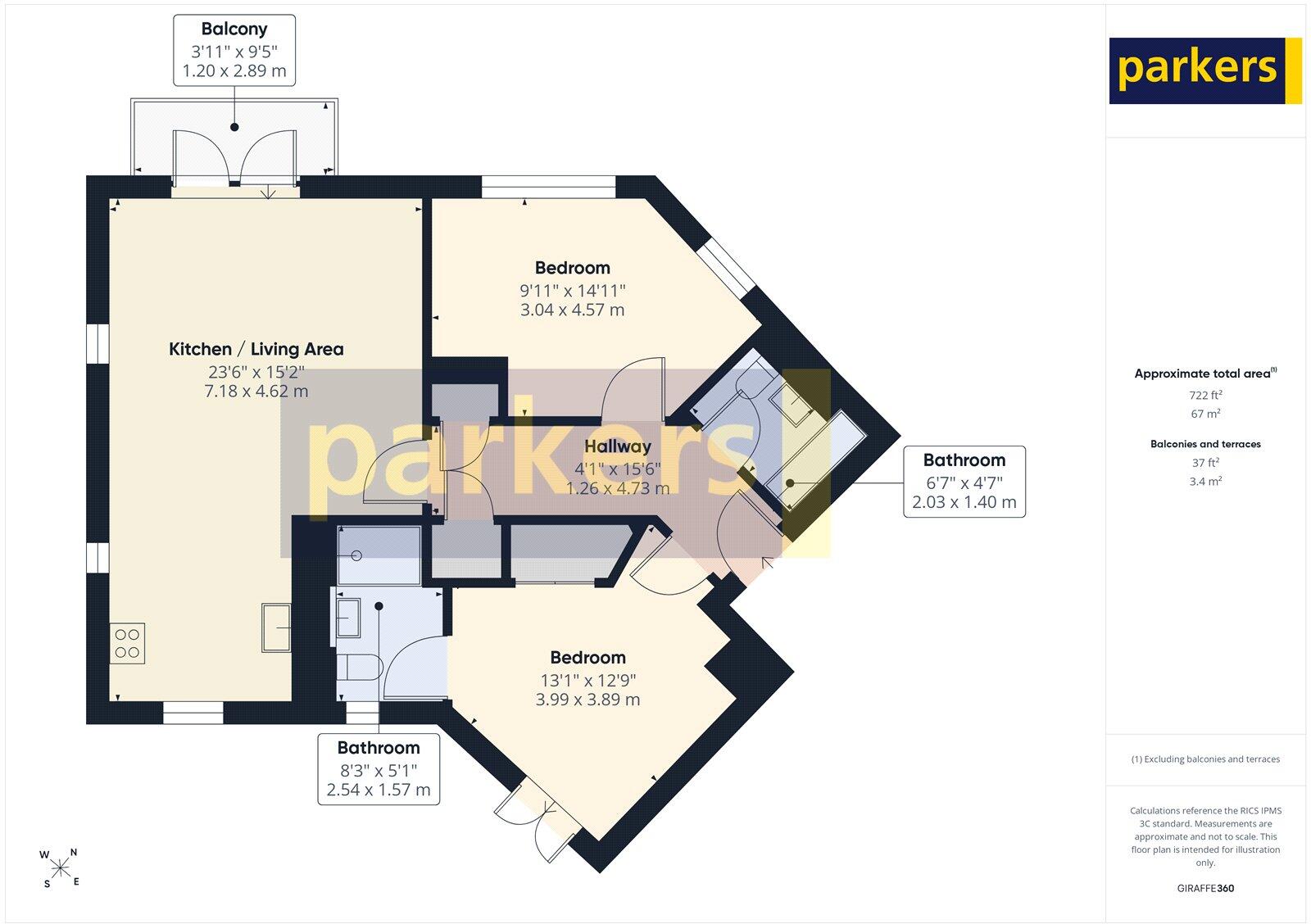 Gabriels Square, Lower Earley, Reading, Berkshire, RG6 floorplan