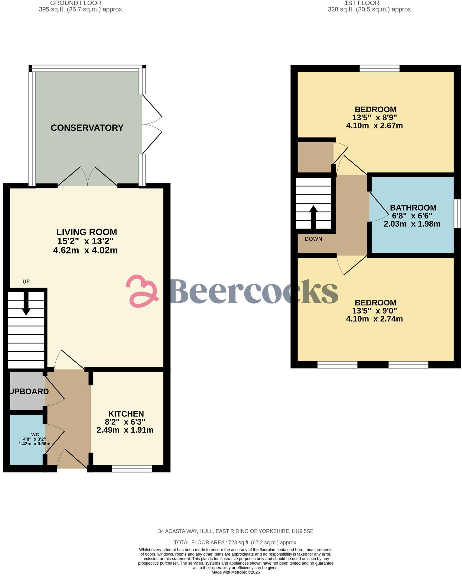 Acasta Way, Hull, HU9 5SE floorplan