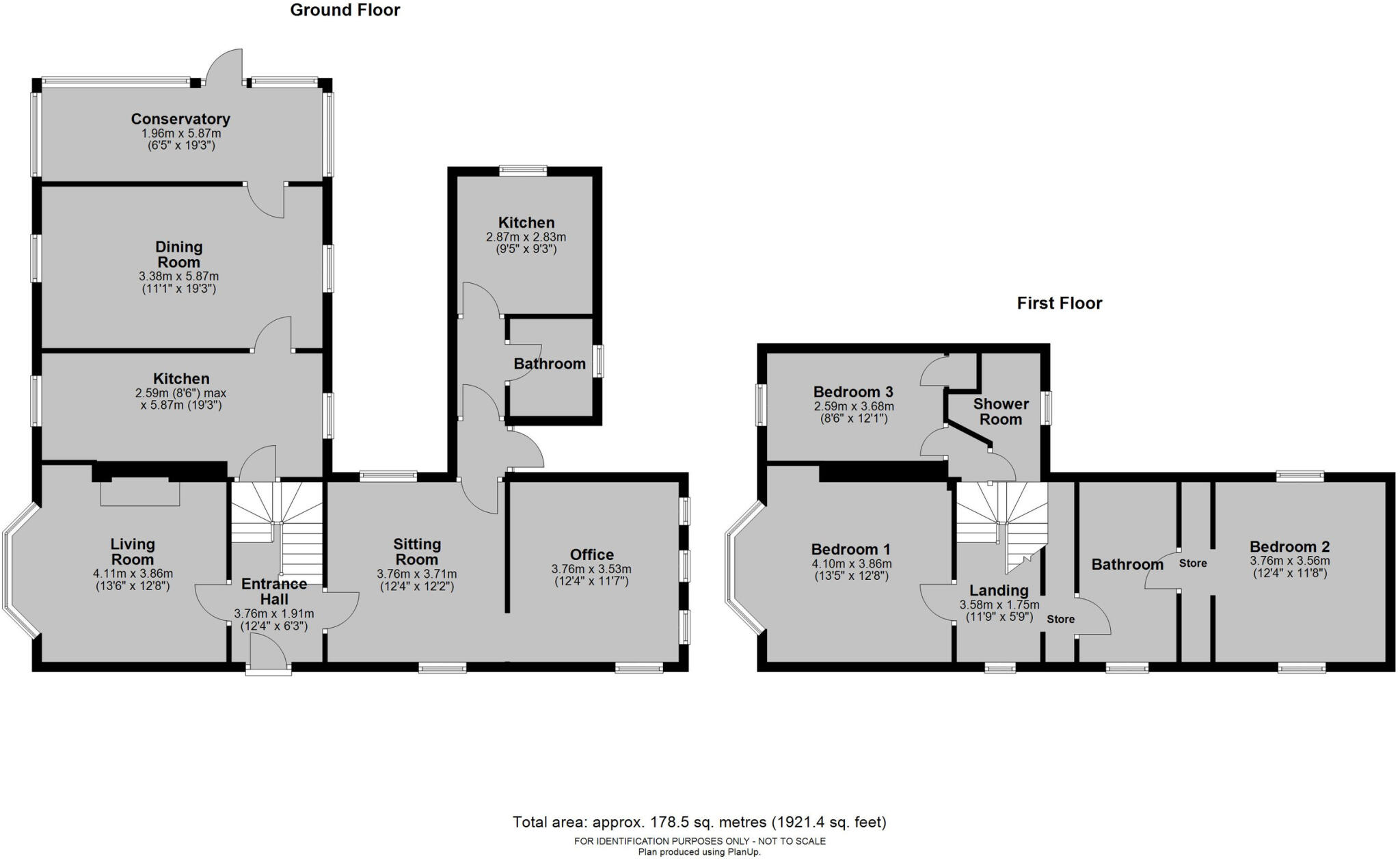 Bartestree, Herefordshire, HR1 floorplan