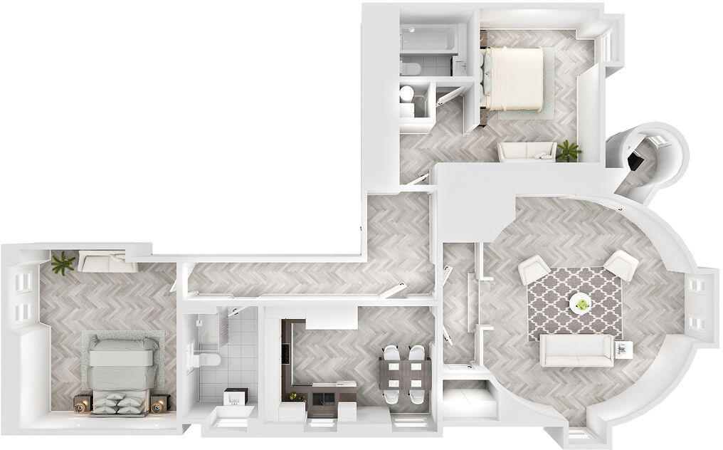 ‘The Dome’, Cairndhu House & Estate, Helensburgh, G84 8PL floorplan