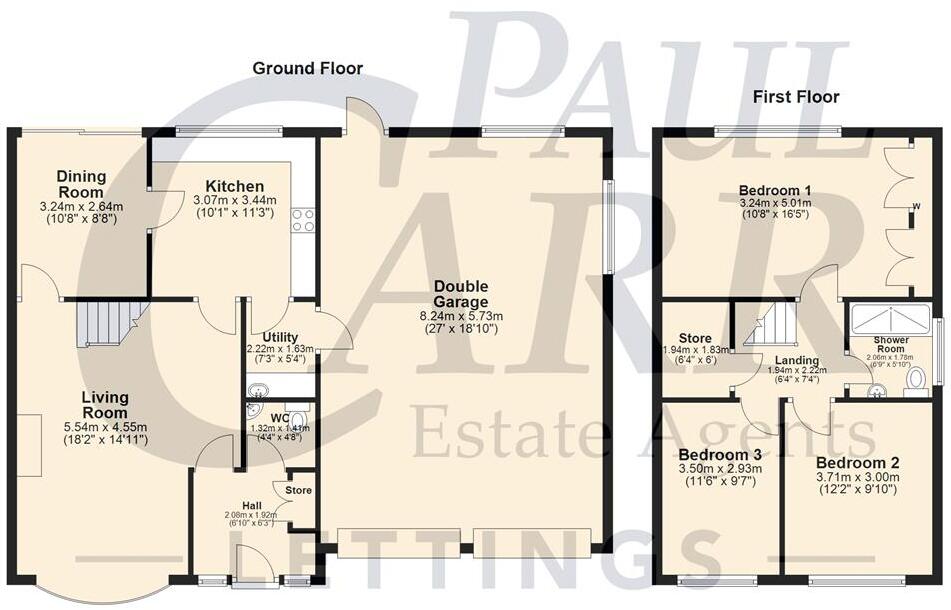 Canterbury Drive, Church Farm Estate, Burntwood, WS7 9JX floorplan