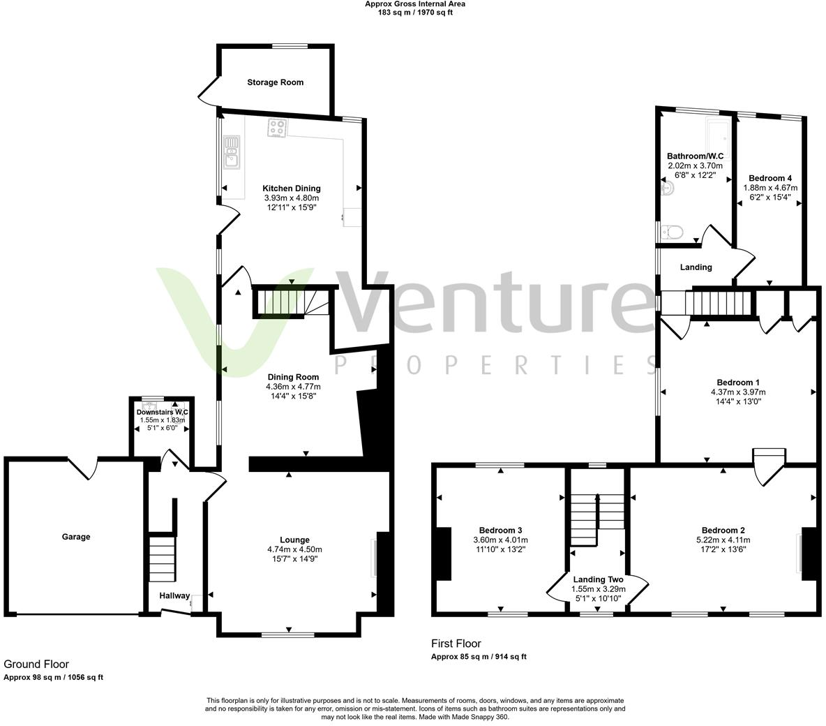 Yarm Road, Darlington floorplan