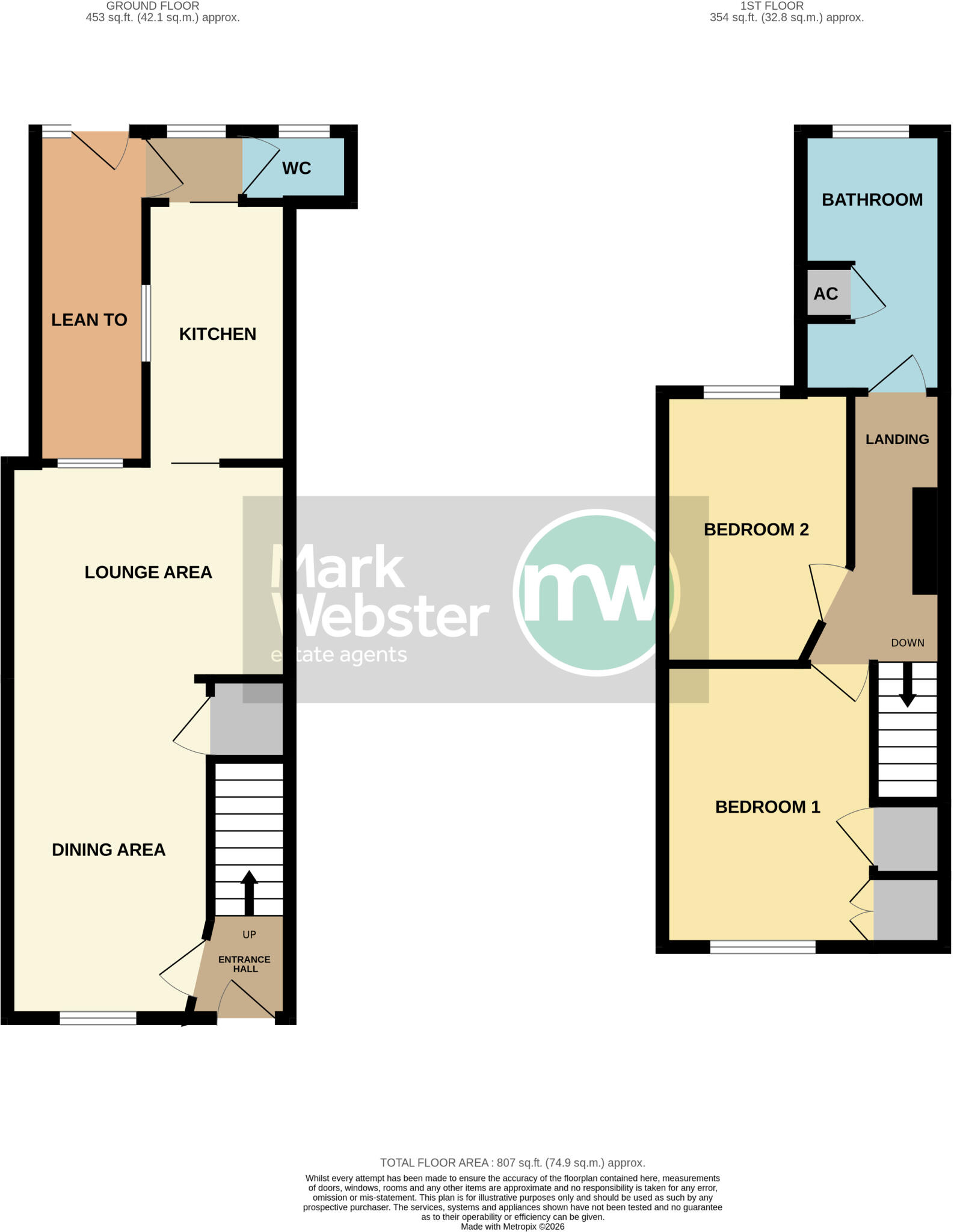 Johnson Street, Wood End floorplan