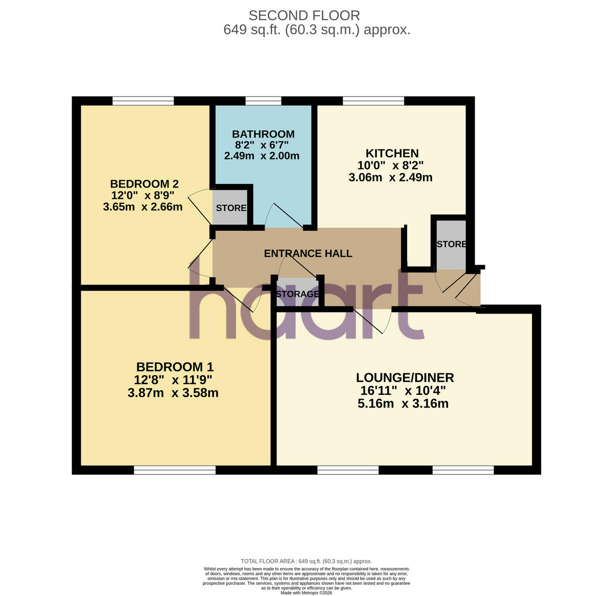 Haymeads, Welwyn Garden City floorplan