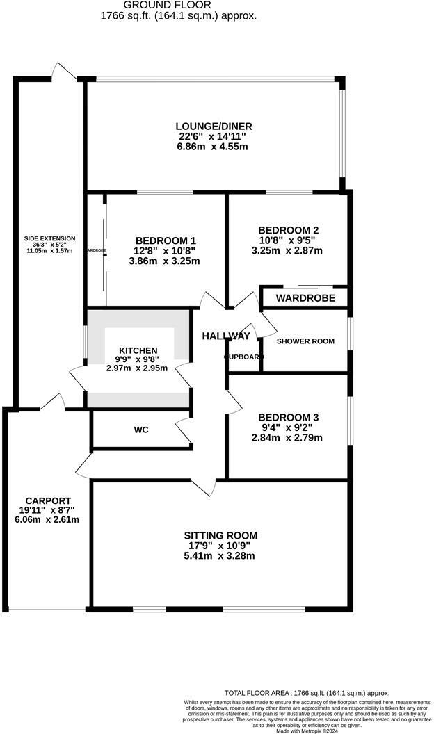 Lacon Road, Bramford, Ipswich floorplan