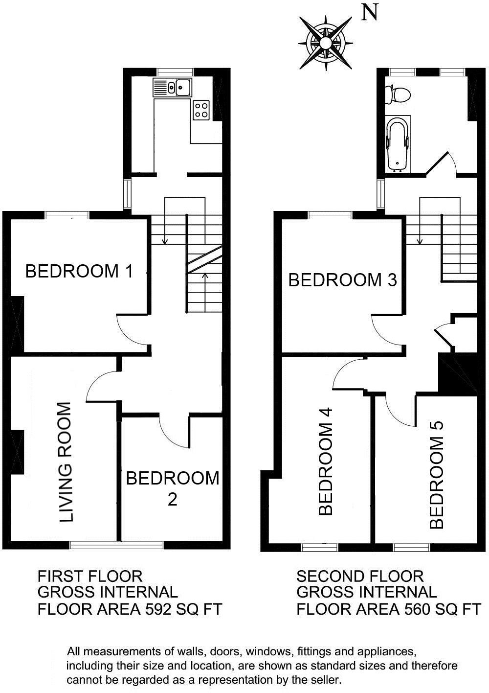 Walton Street, Jericho **Student Property 2026** floorplan