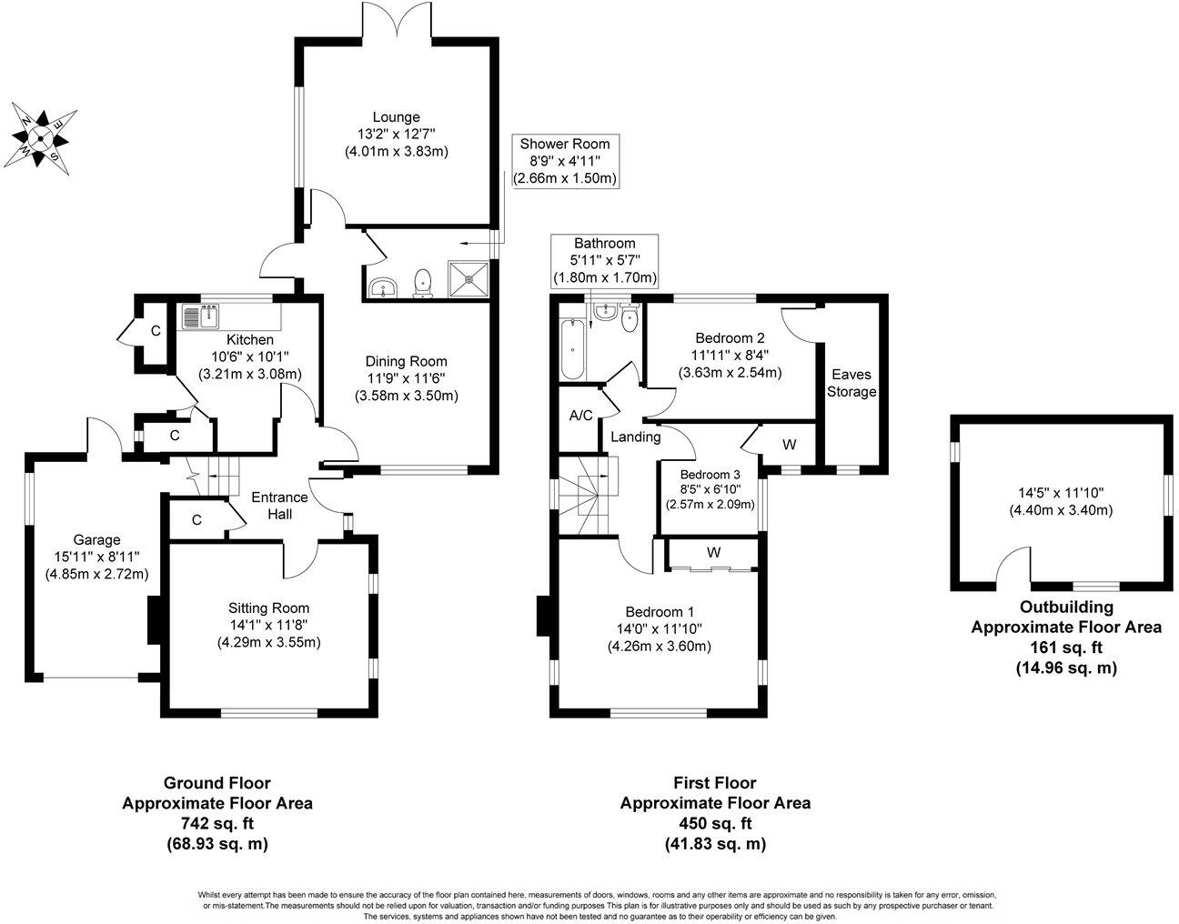 Mansel Drive Norwich NR6 7NB floorplan