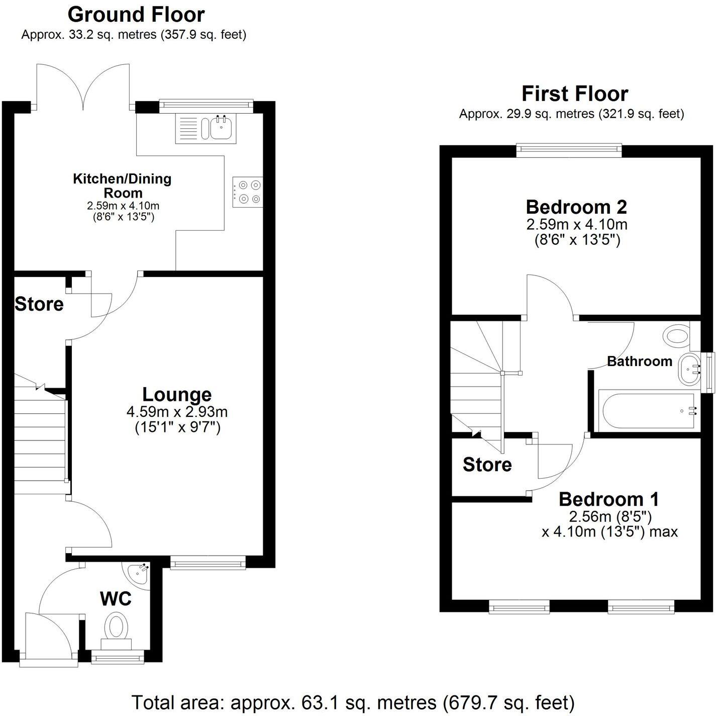 Romulus Way, Nuneaton, CV11 floorplan