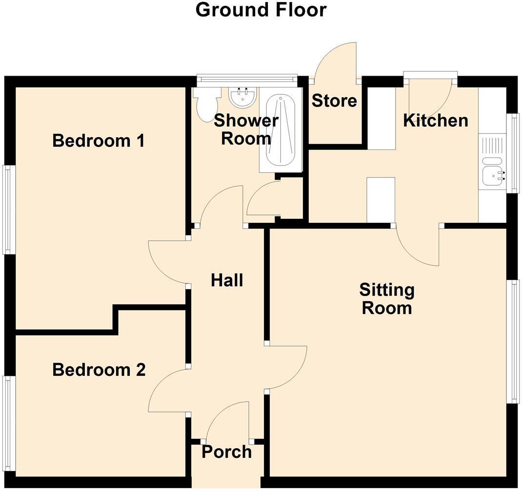 Sevenoaks Avenue, Mackworth, Derby floorplan