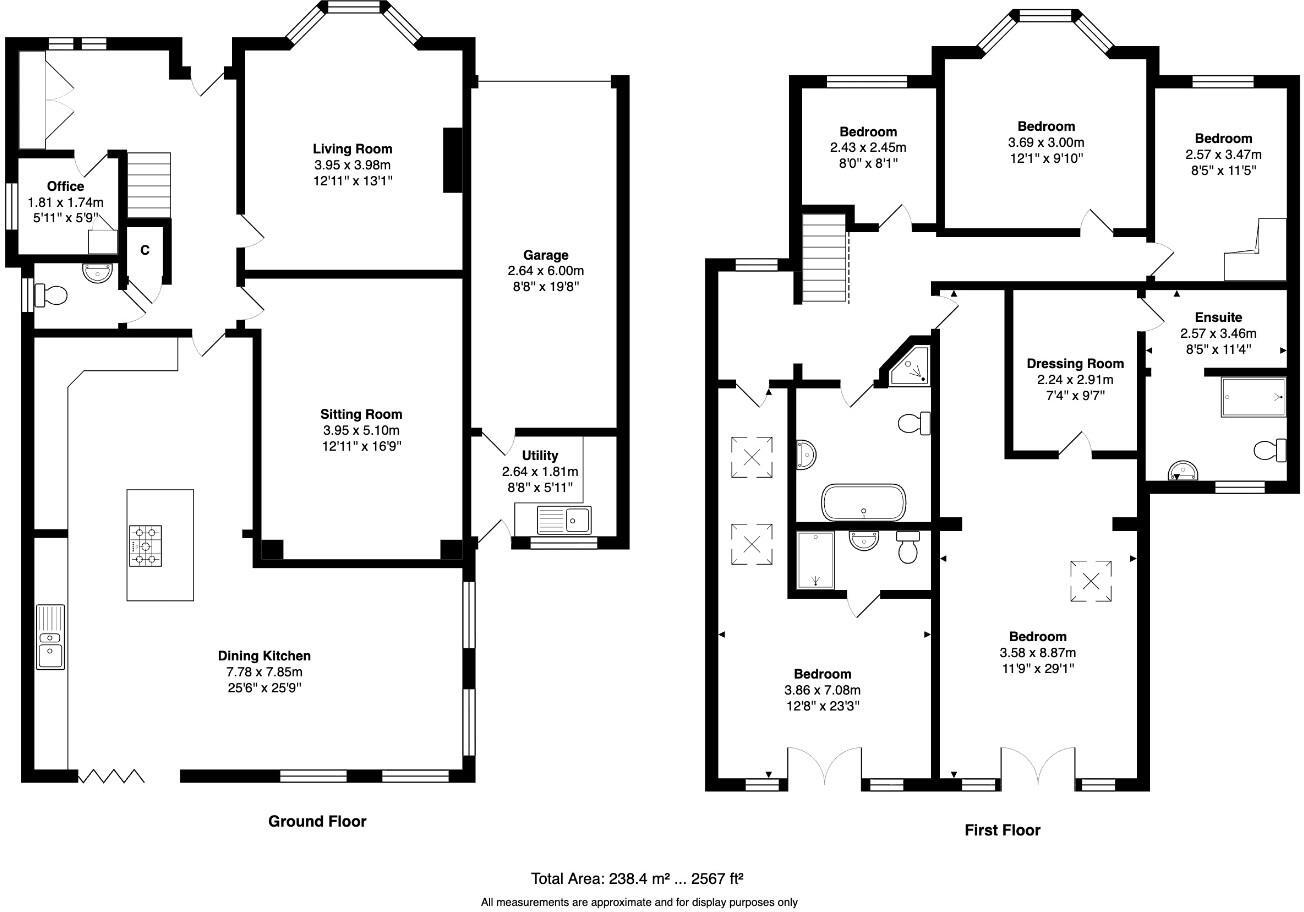 The Crescent, Adel, Leeds floorplan