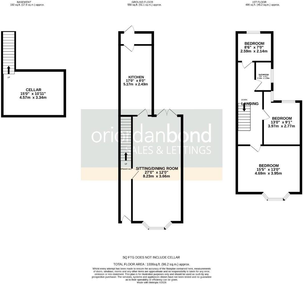 Whitworth Road, Abington, Northampton NN1 floorplan