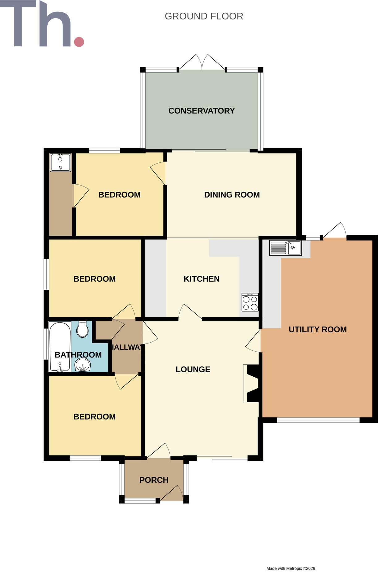 Lake, Sandown, Isle of Wight floorplan