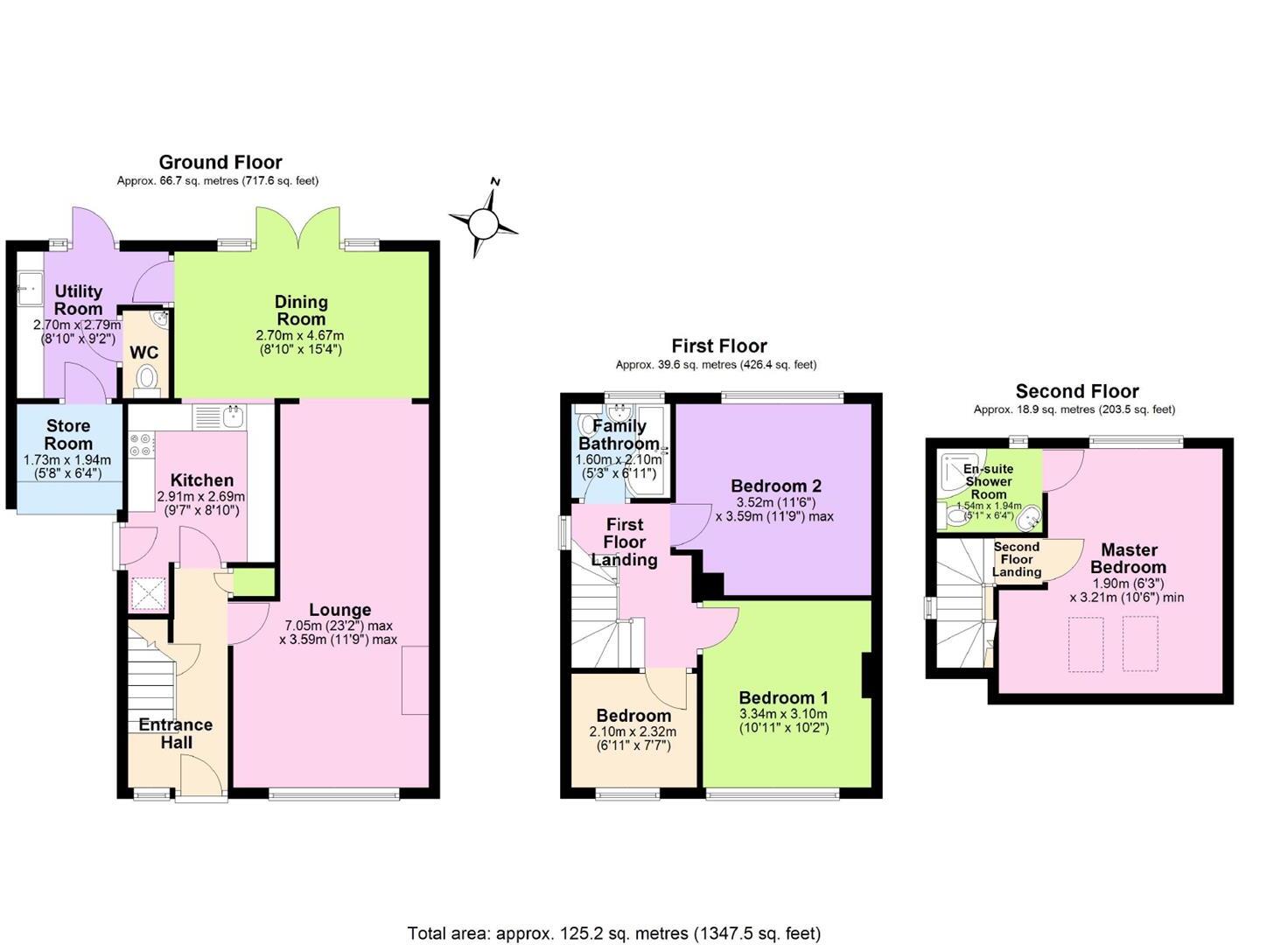 Priorsfield Road, Kenilworth floorplan