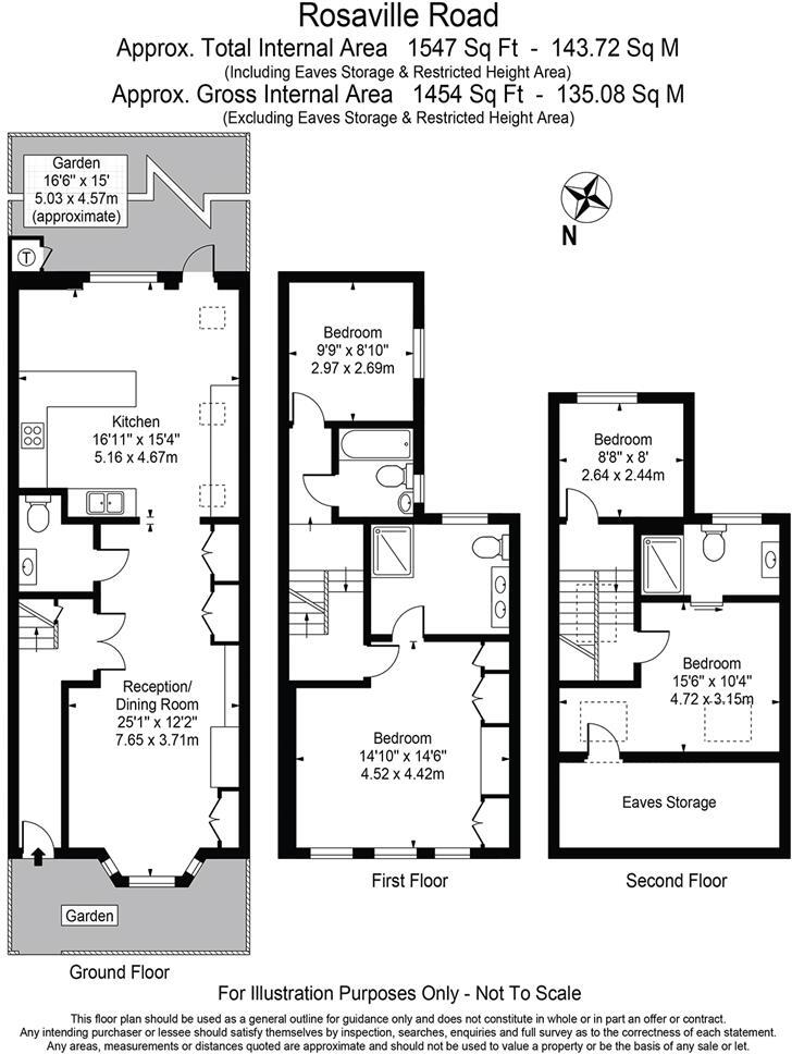 Rosaville Road, Fulham floorplan