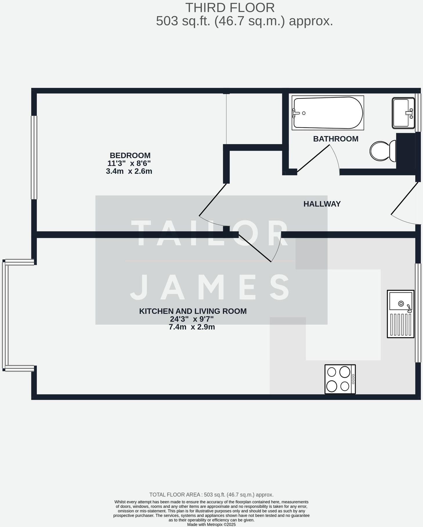 New Church Road, Hove, BN3 floorplan