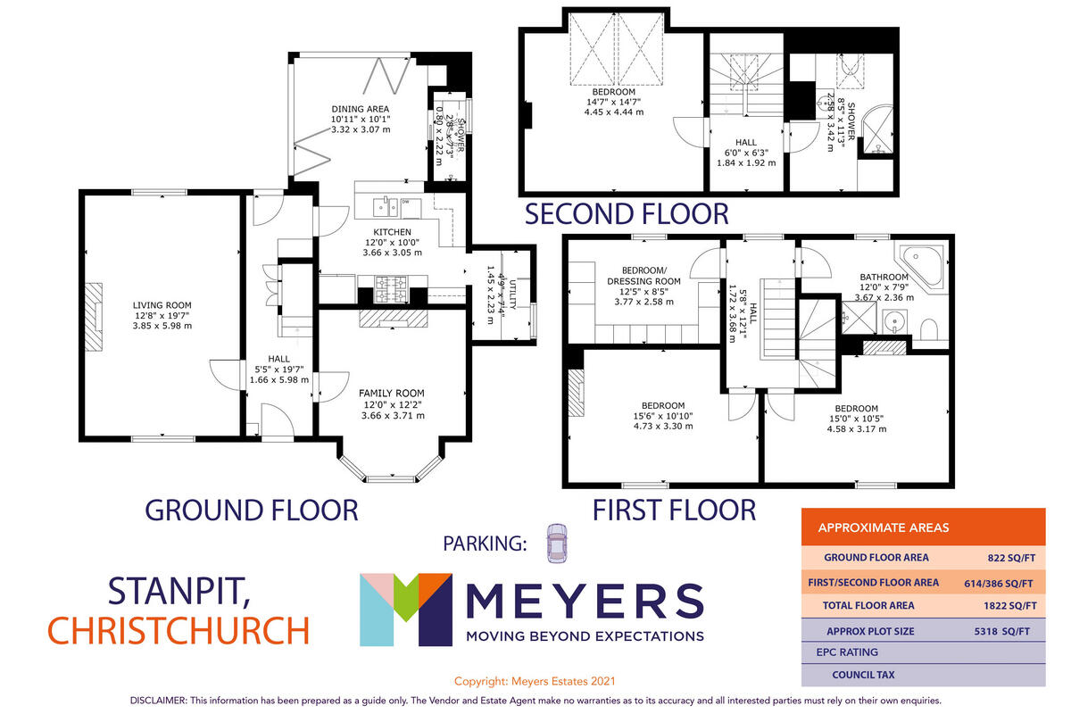 Stanpit, Christchurch, BH23 3 floorplan