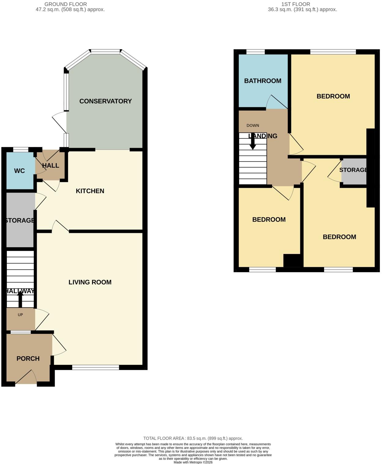 Slater Street, Willenhall, Wv13 floorplan