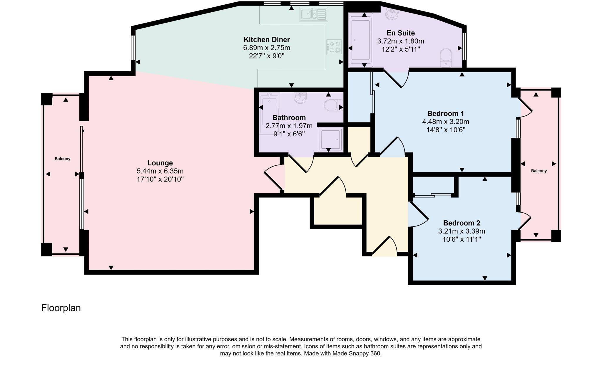West Bay floorplan