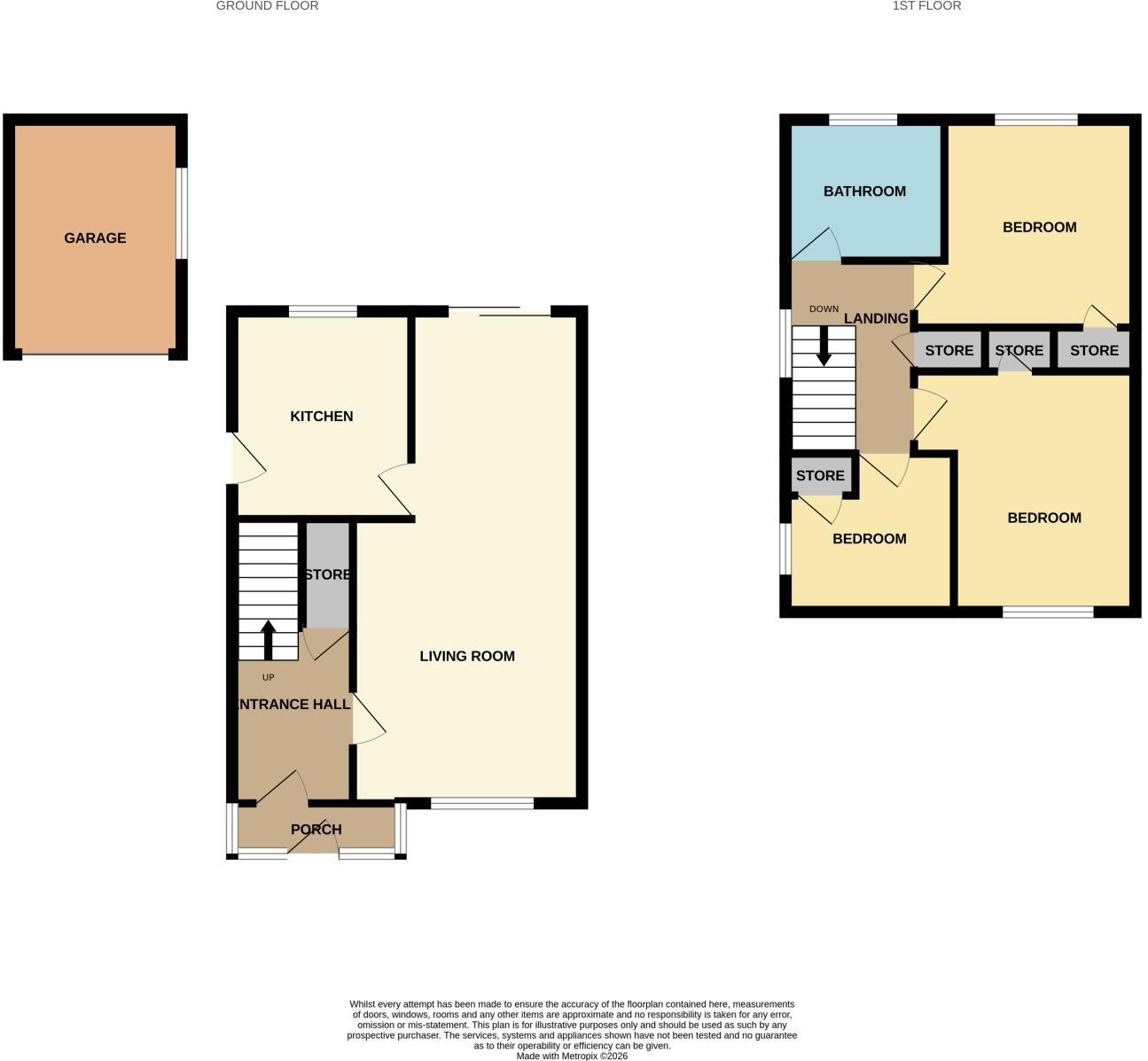 Wayford Glade, Willenhall, WV13 floorplan
