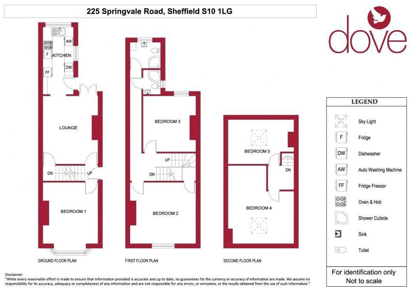 225 Springvale Road, Crookes floorplan