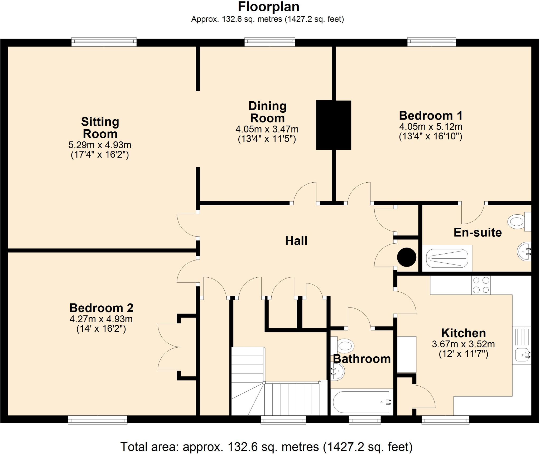 22, Bourne Avenue, Salisbury, Wiltshire, SP1 floorplan