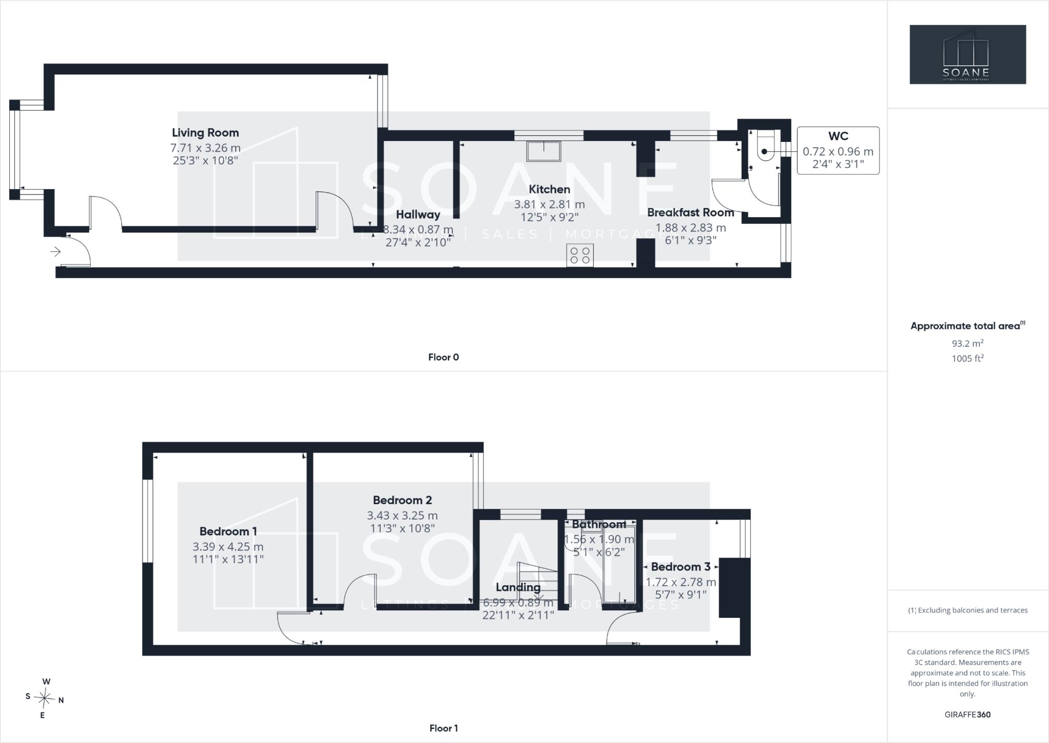 36 Munster Road, North End, Portsmouth, Hampshire, PO2 9BS floorplan