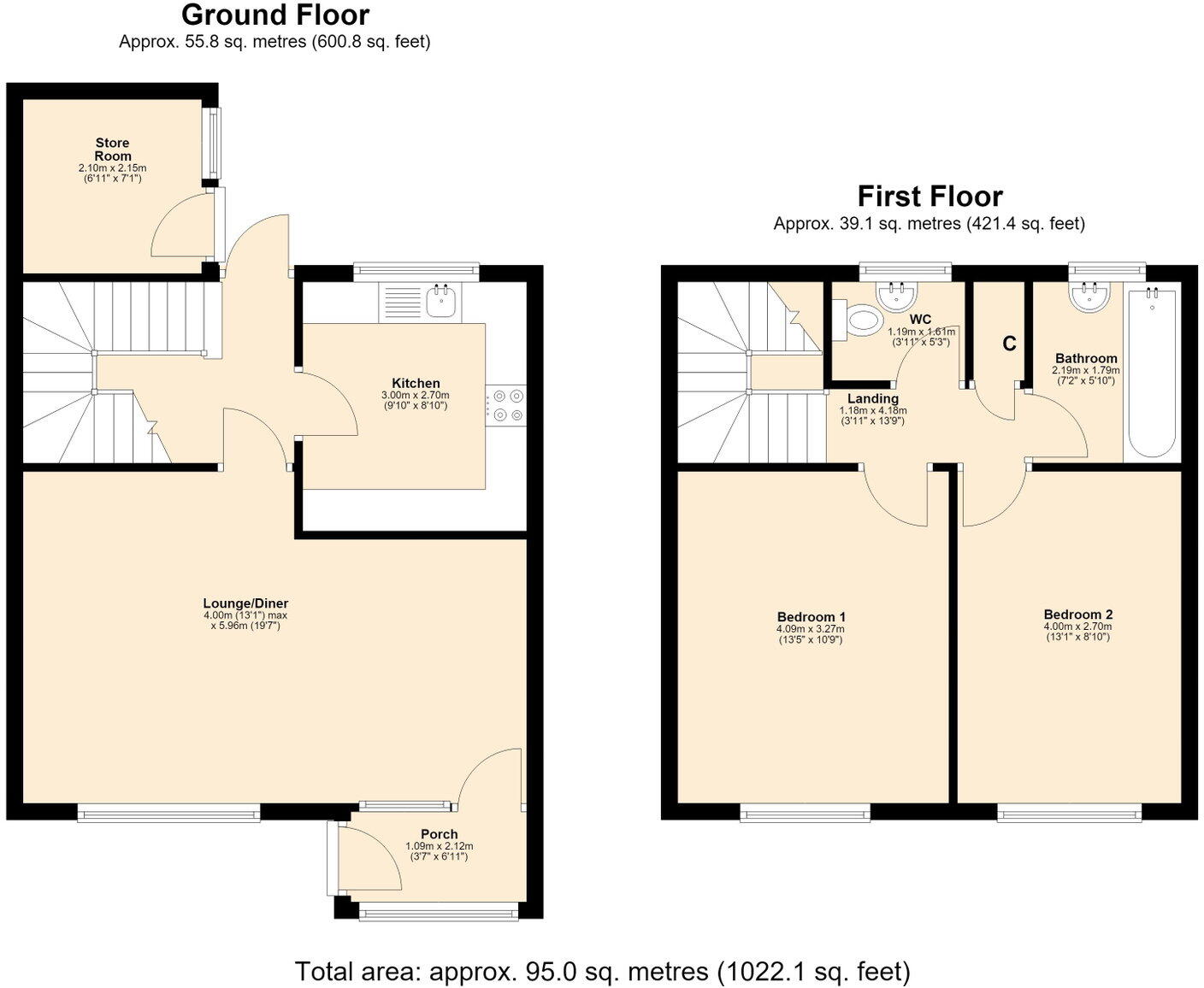Thornby,Skelmersdale,WN8 8QW floorplan