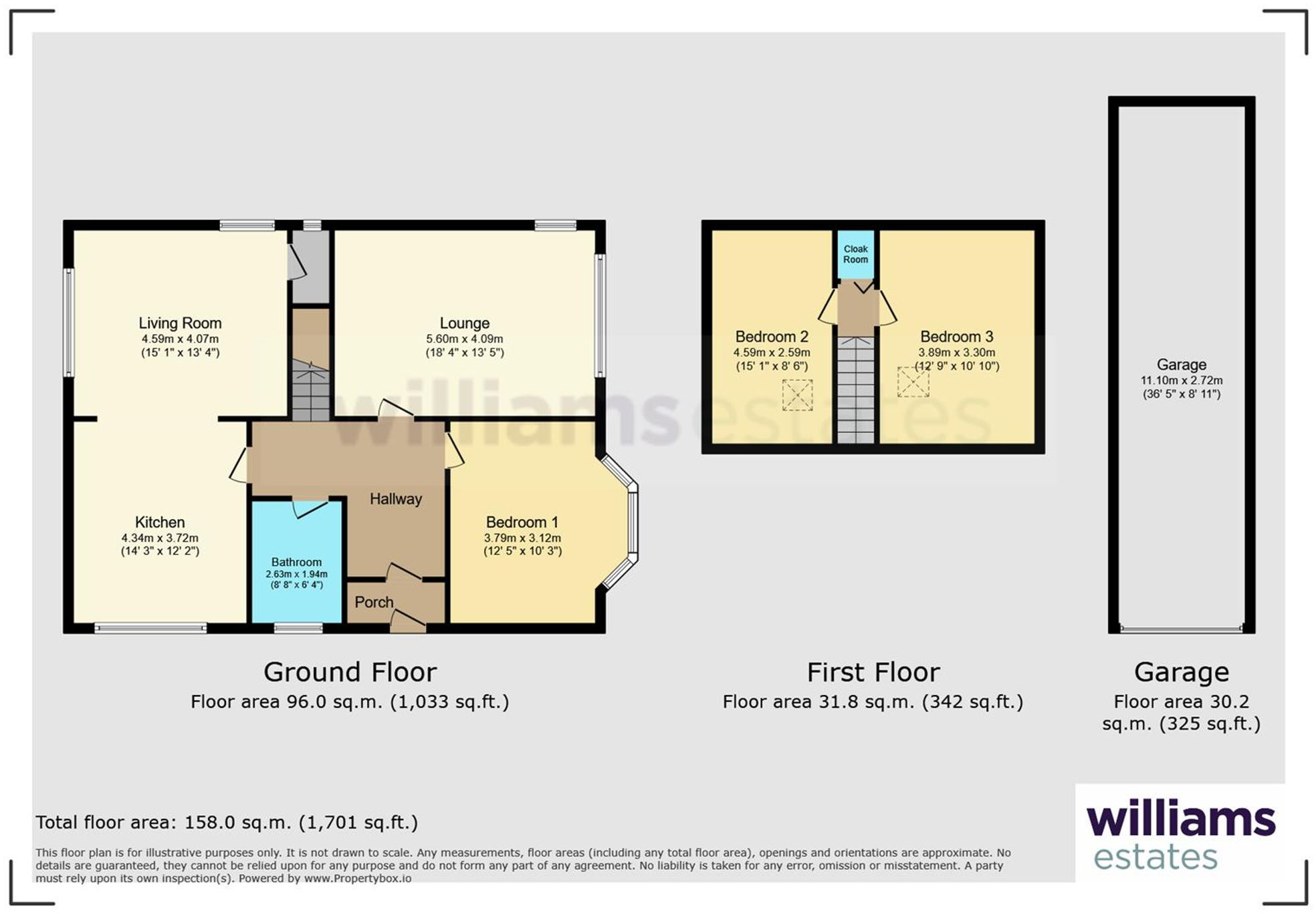 First Avenue, Prestatyn, LL19 floorplan