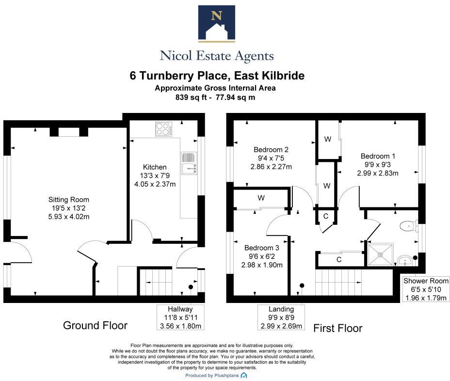 Turnberry Place, Greenhills. floorplan