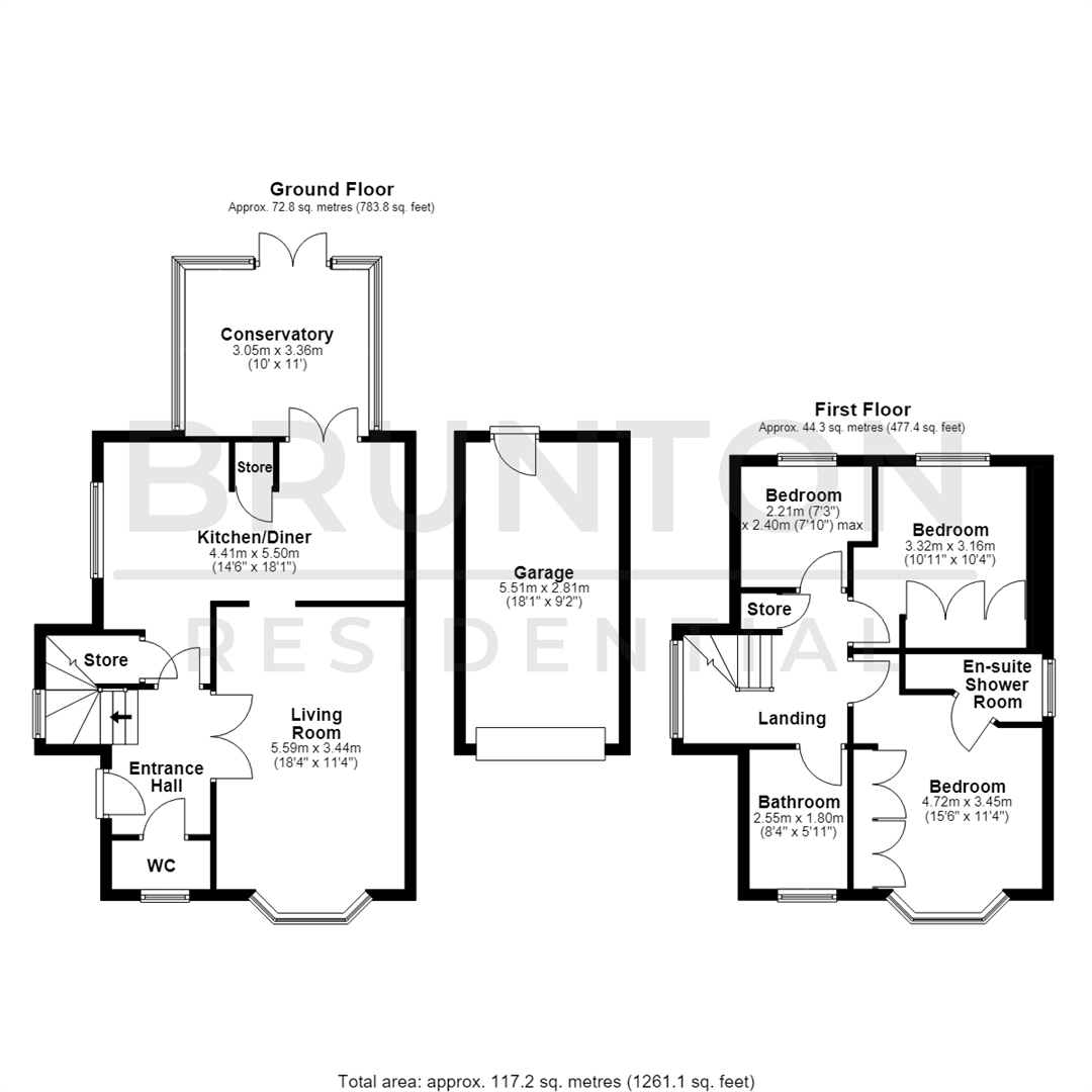 Burghley Gardens, Pegswood, Morpeth, NE61 floorplan