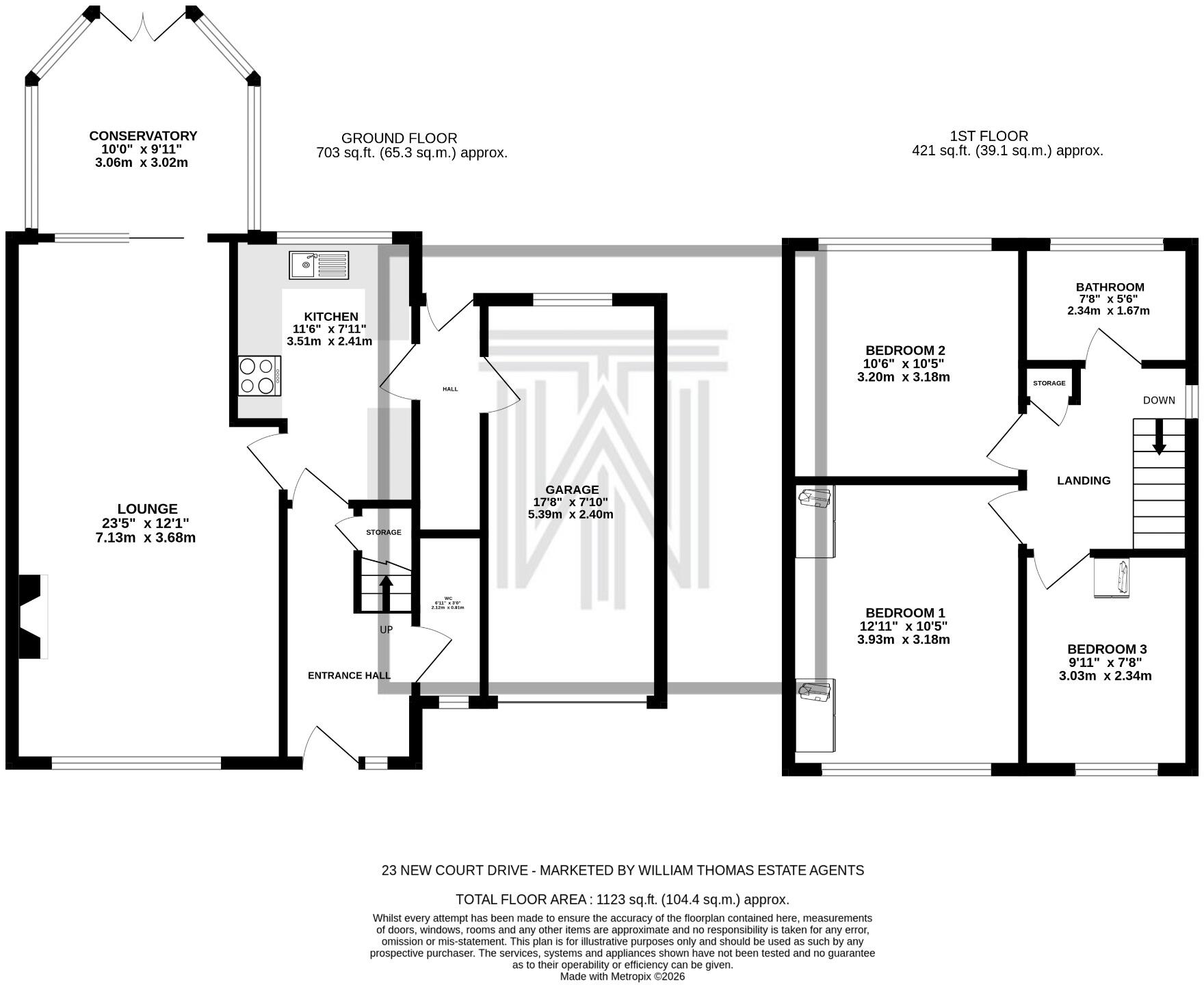 New Court Drive, Egerton, Bolton, BL7 floorplan