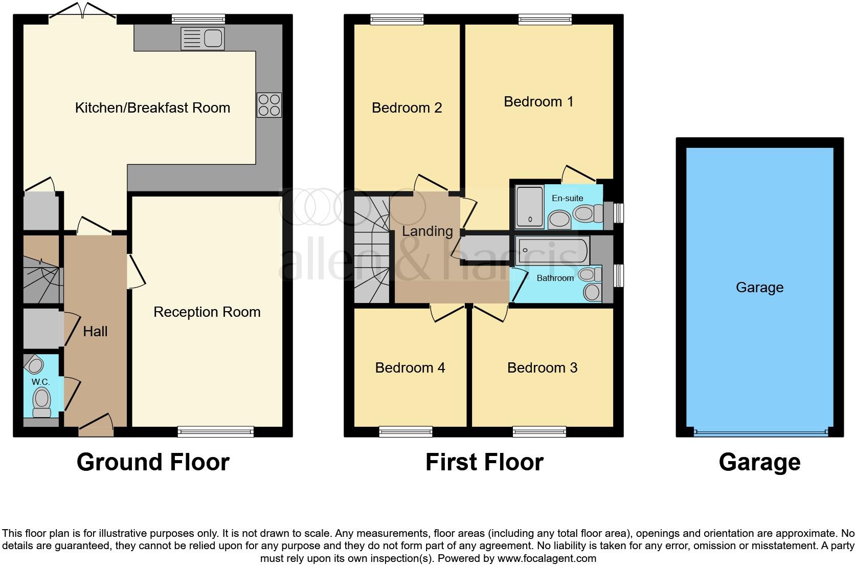 Magdalene Close, South Marston, Swindon floorplan