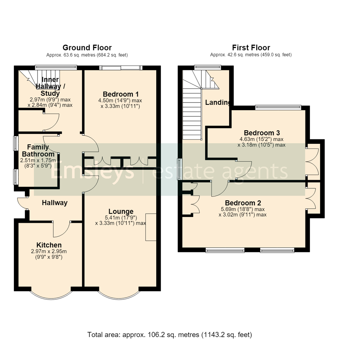 Calvert Close, Kippax Leeds floorplan