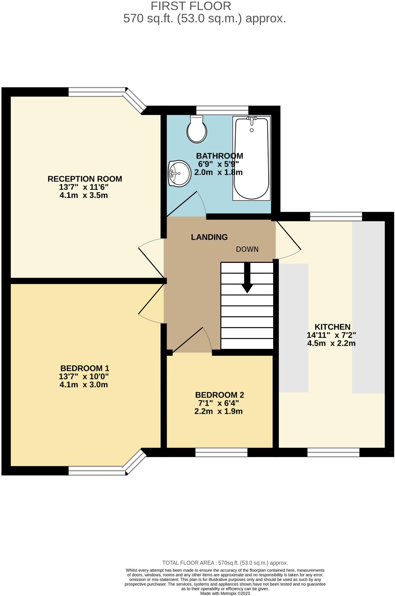 Westview Drive, Woodford Green, Essex, IG8 floorplan
