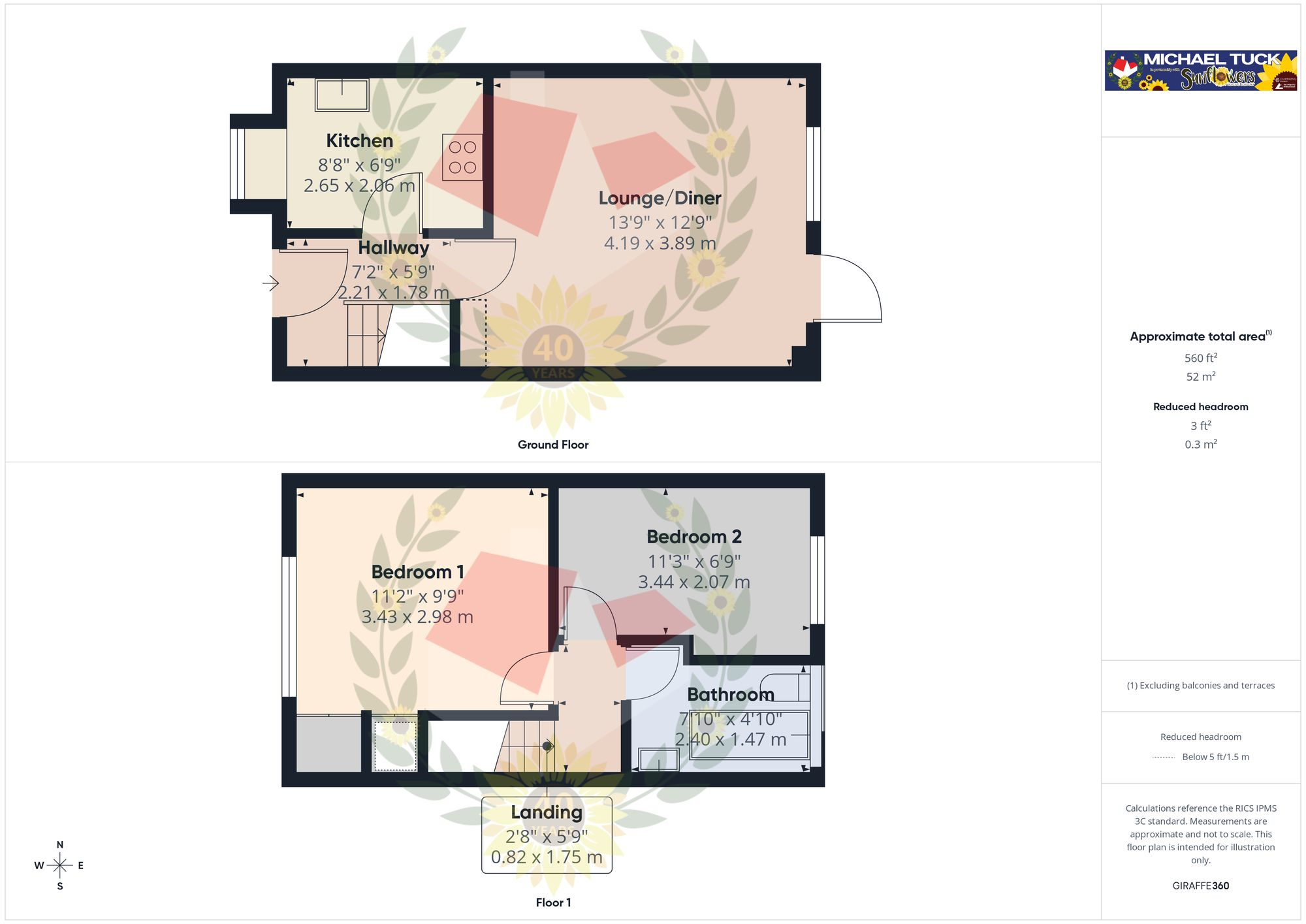 The Dell, Barnwood, Gloucester, GL4 floorplan