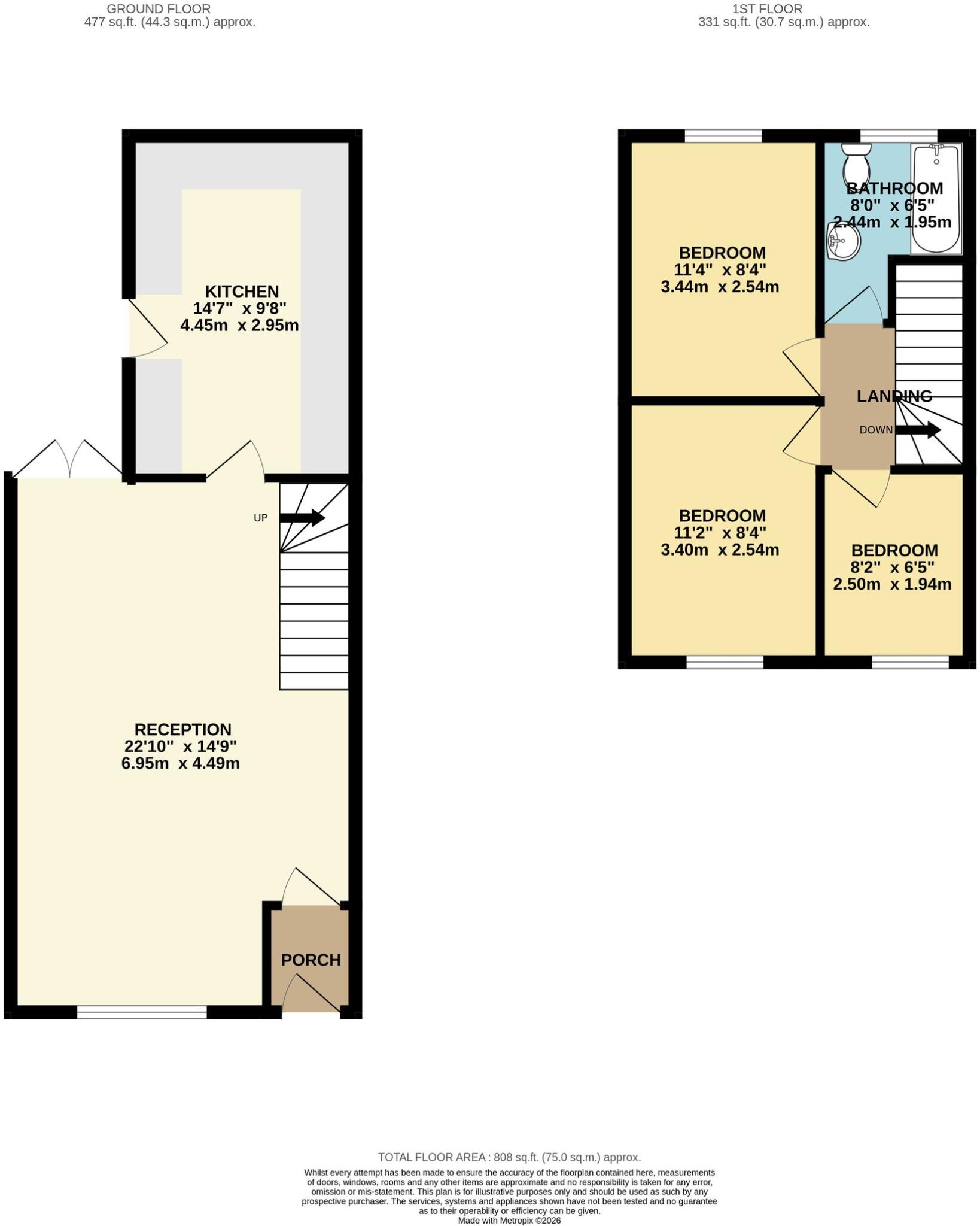 Carlyle Street, Abertillery, NP13 floorplan