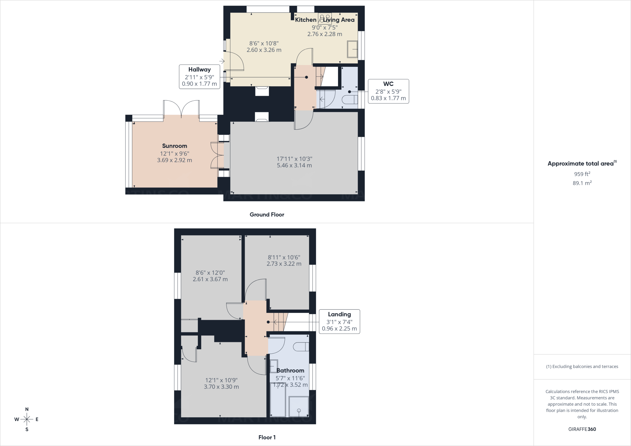 Laurel Terrace, Skellow floorplan
