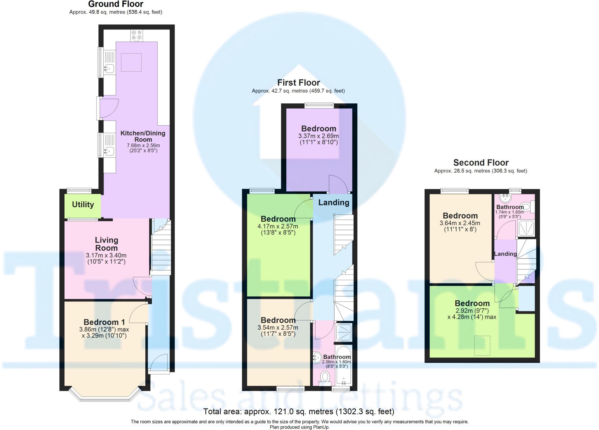Teversal Avenue, Lenton floorplan