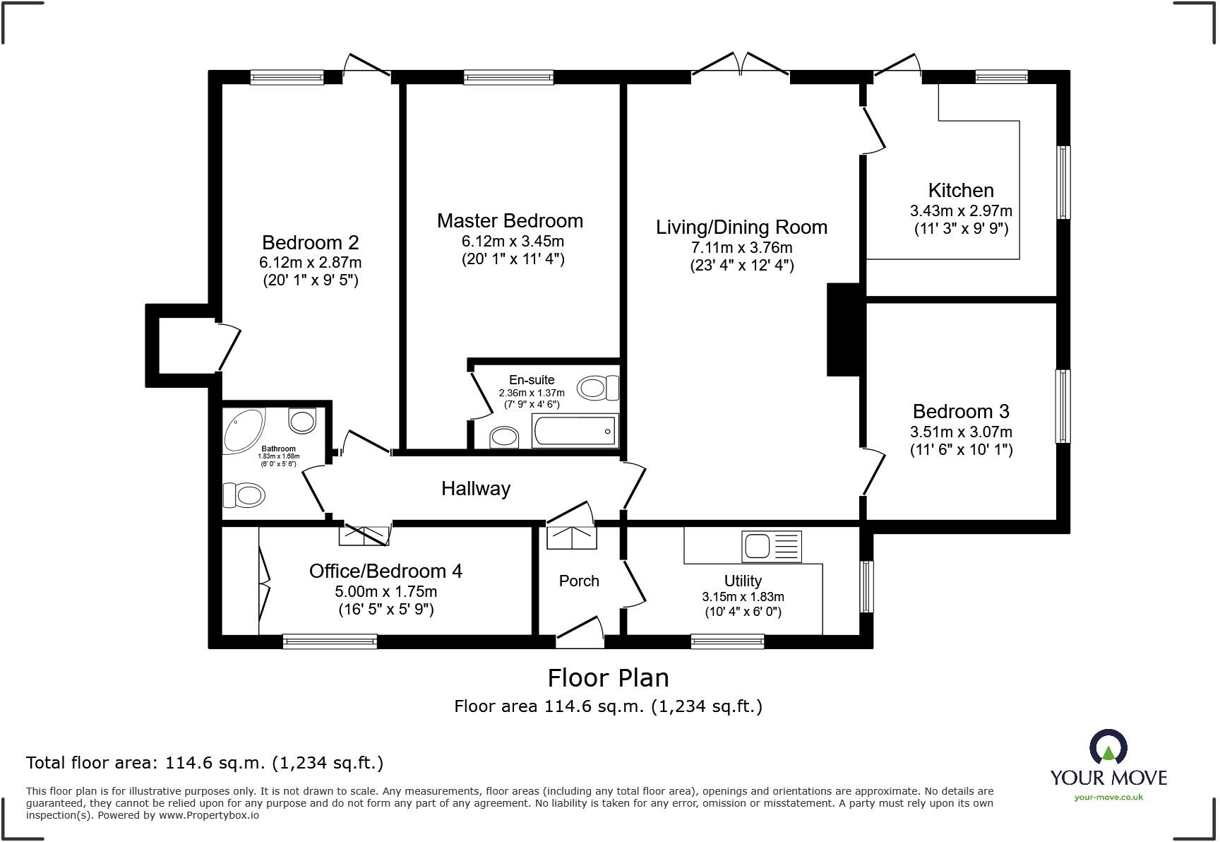 Ivyhouse Lane, Hastings, East Sussex, TN35 floorplan