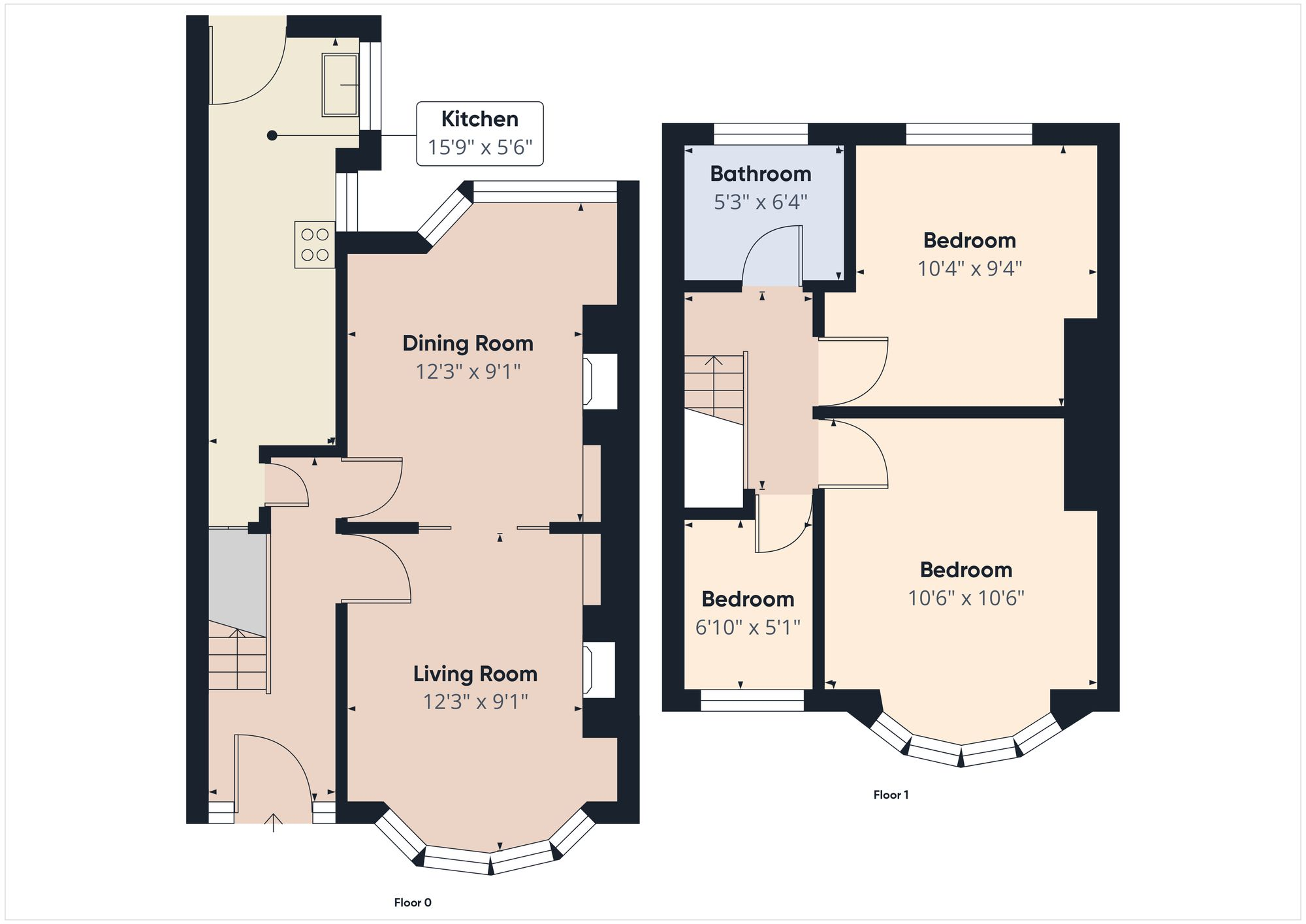 Zetland Road, Redcar, TS10 floorplan