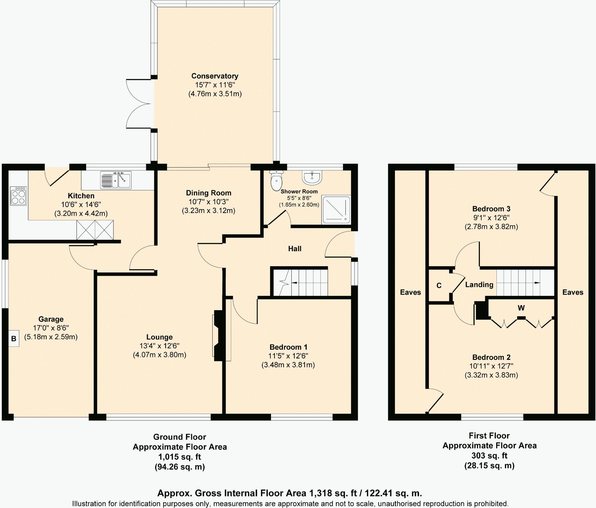The Hedgerows, Whitworth, OL12 8AW floorplan