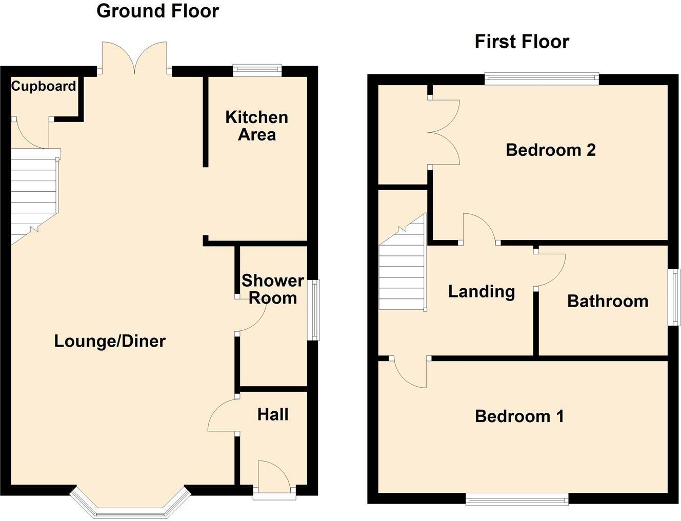 222, Lincoln Road North floorplan