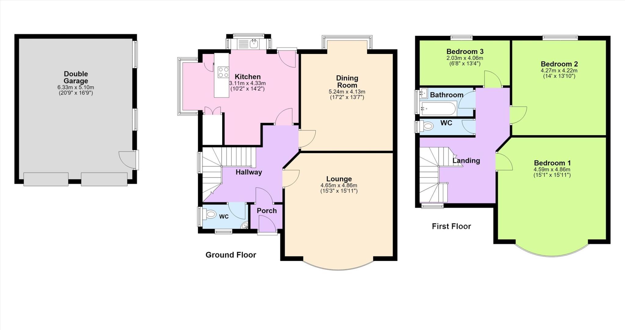 Bare Lane, Bare, Morecambe floorplan
