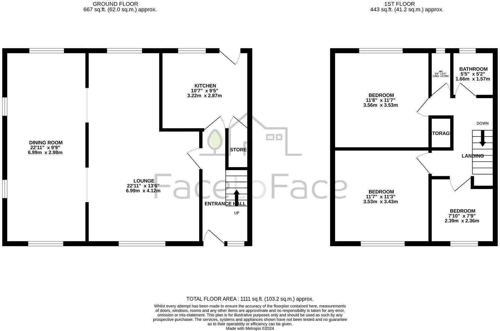 Smithy Bridge Road, Littleborough, OL15 floorplan