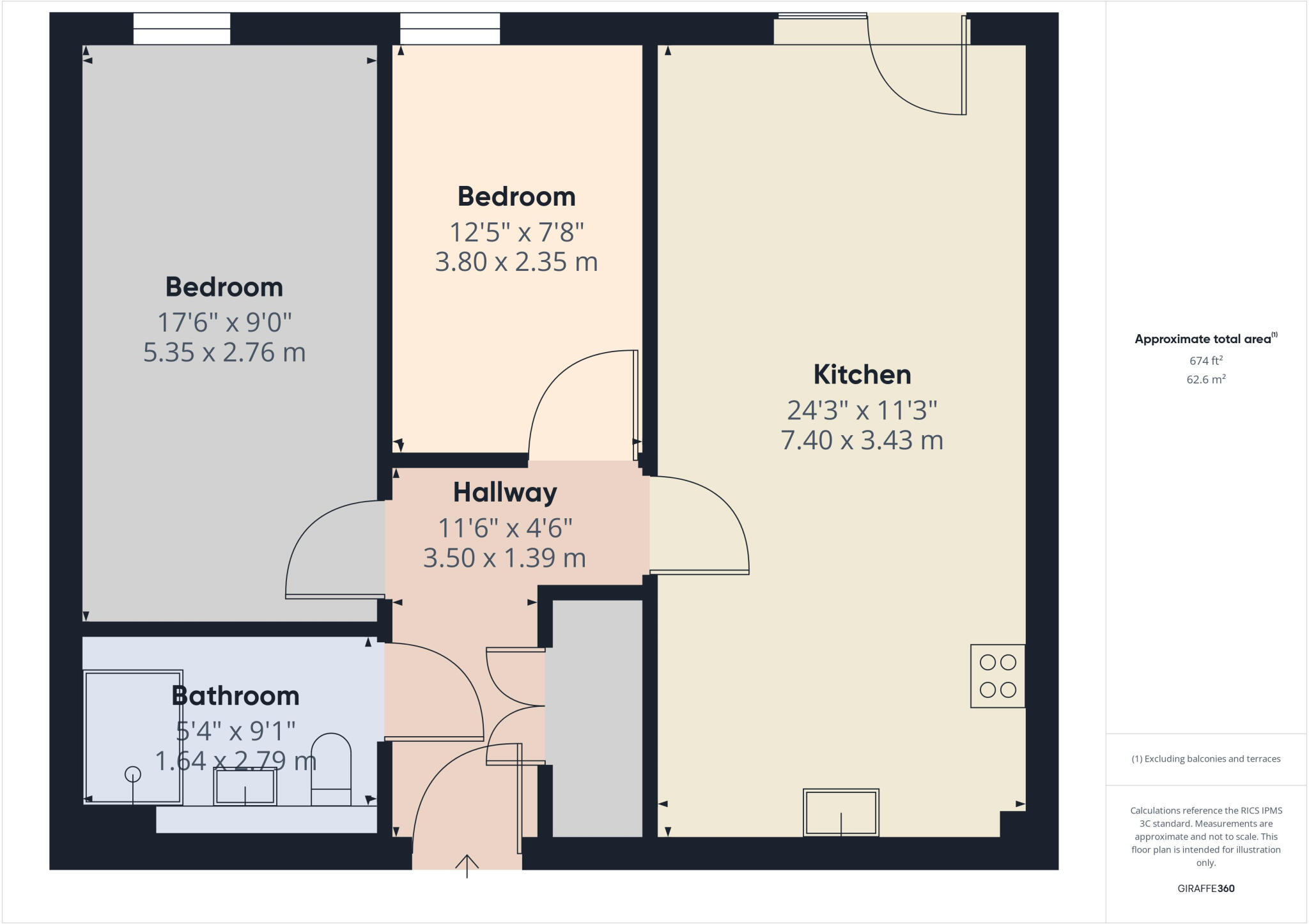 Wilkey Way, St. Marys Island, Chatham, ME4 floorplan