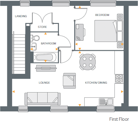 Zouch Road,
Hathern,
Leicestershire,
LE12 5JN floorplan