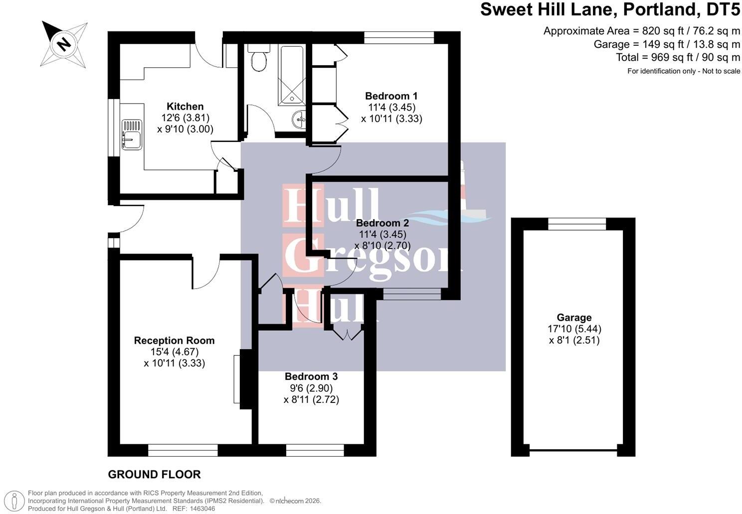 Sweethill, Portland floorplan