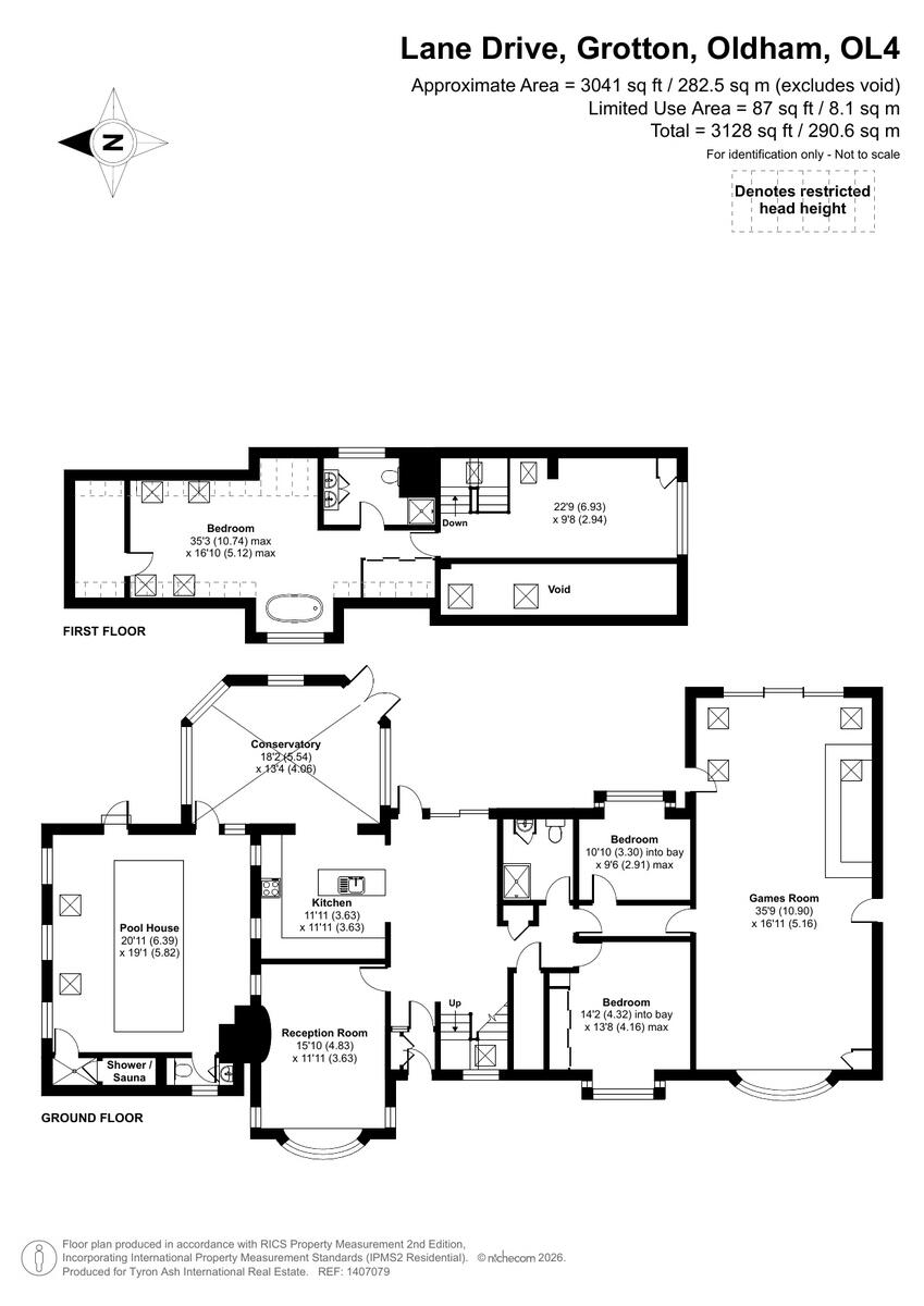 Lane Drive, Oldham, OL4 floorplan