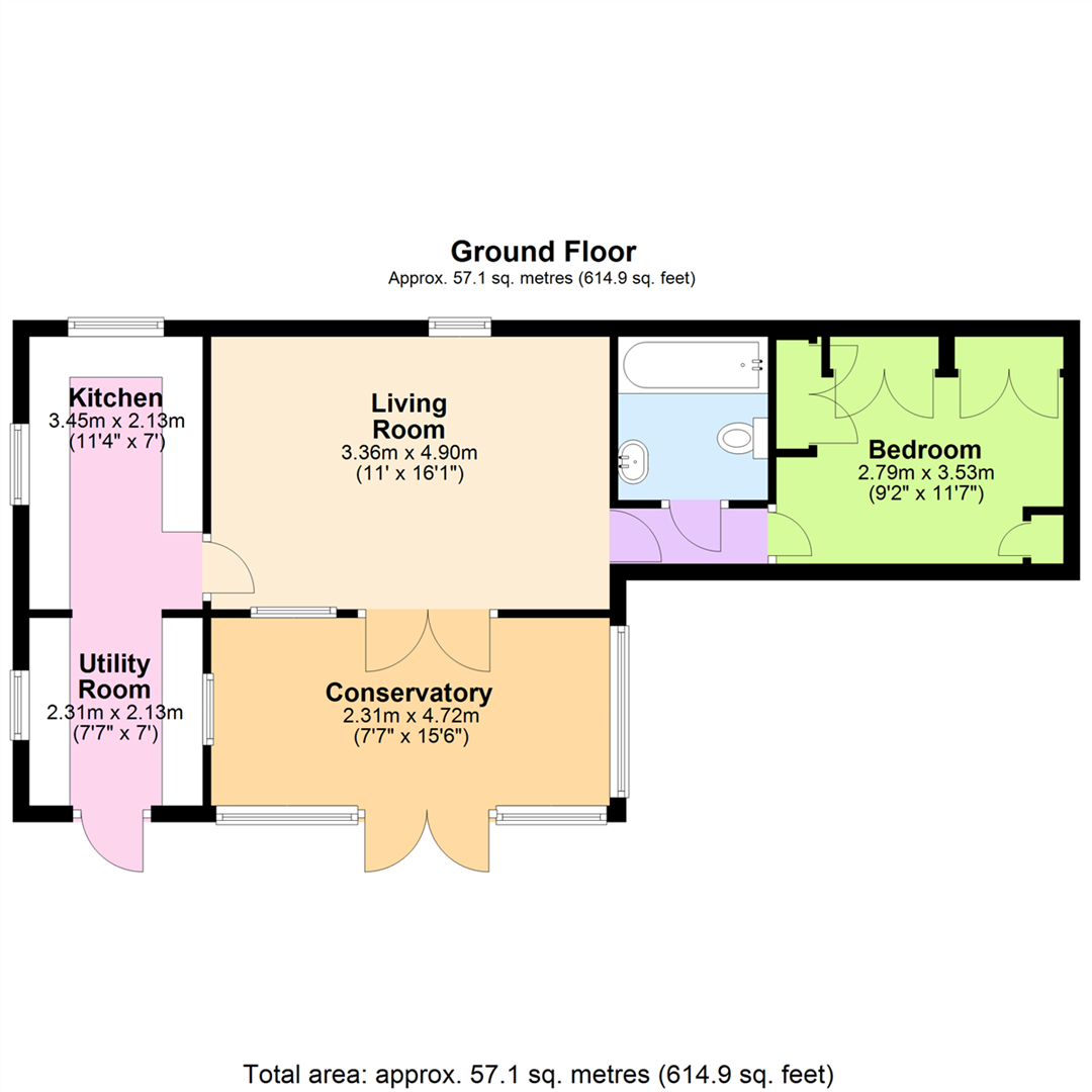 Lye Lane, Bricket Wood, St. Albans floorplan